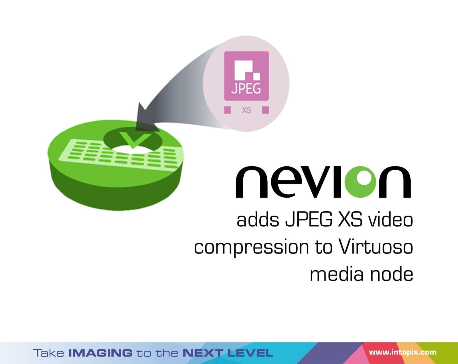 內維恩補充道 JPEG XS視頻壓縮到虛擬媒體節點